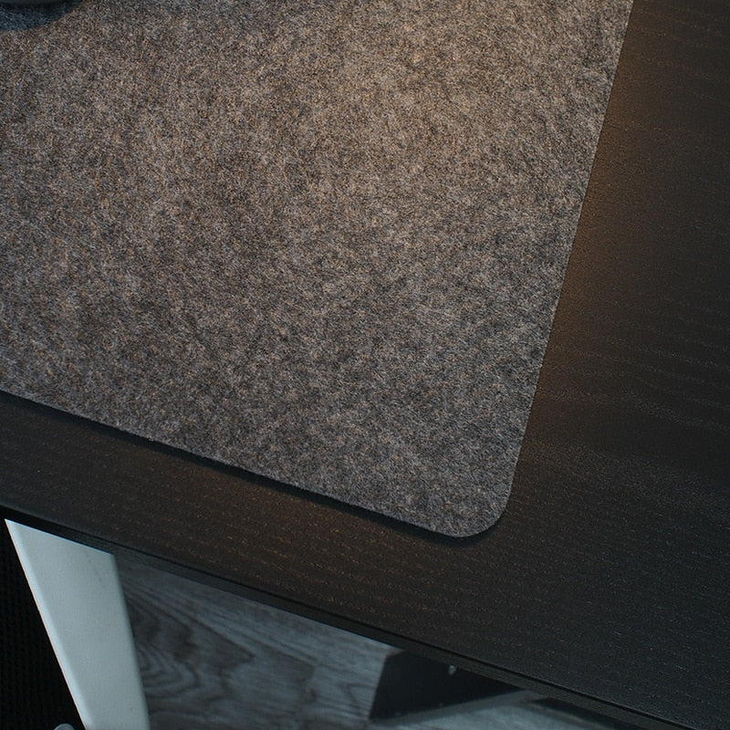 Large XXL Office Computer Desk Mat Table Keyboard Big Mouse Pad Wool Felt Laptop Cushion Desk Non-slip Mat Gamer Mousepad Mat