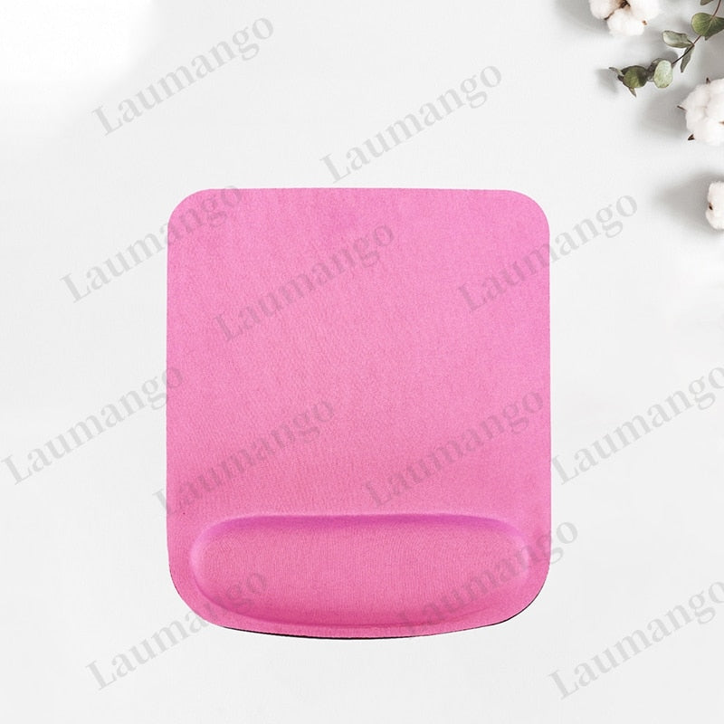 Mouse Pad Desk Mats Hand Rest Solid Color EVA Wristband Pc Gaming Computer Keyboard Mat Gamer Rug Deskmat Table Pads Mousepad 3d