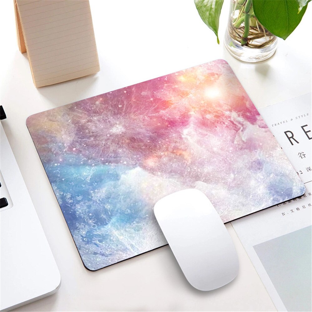 Marmor Nordic Stil Kleine Maus Pad Computer Laptop Mousepad Rechteck Nicht-slip Gummi Basis Deskpad Tisch Matte Schreibtisch Zubehör
