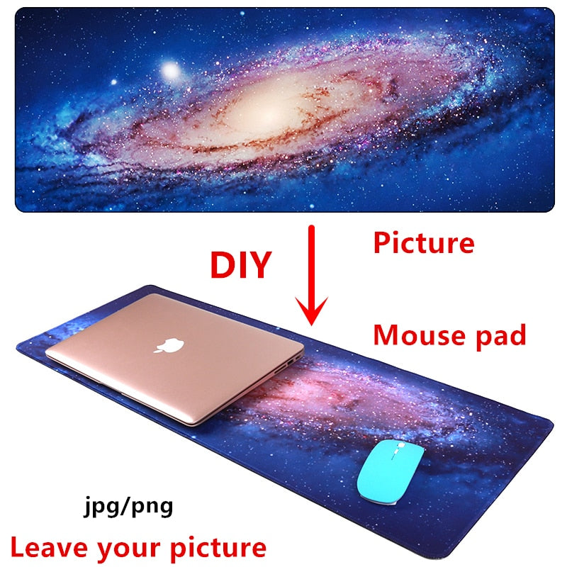 DIY Custom Big Mouse Pad Large PC Gamer Mousepad Customized Personalized Desk Mat Rubber 900x400 Design Your Own Mouse Mats