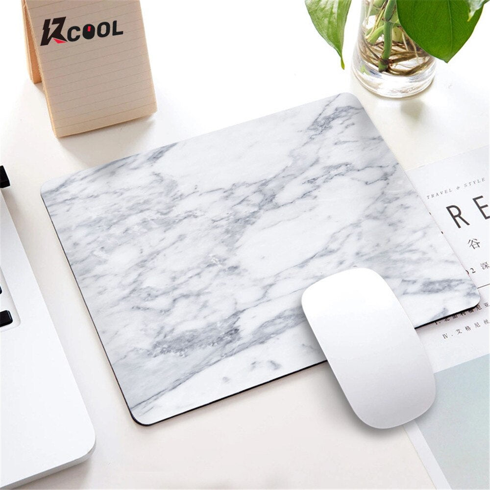 Marmor Nordic Stil Kleine Maus Pad Computer Laptop Mousepad Rechteck Nicht-slip Gummi Basis Deskpad Tisch Matte Schreibtisch Zubehör