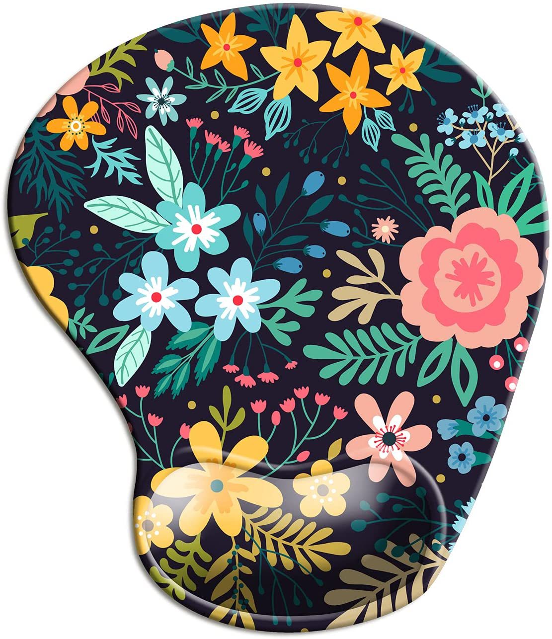 Ergonomische Maus Pad mit Handgelenk Rest Silikon Non-slip Deskpad Handgelenk Unterstützung Unter Hand Büro Computer Mousepad Schreibtisch Matte
