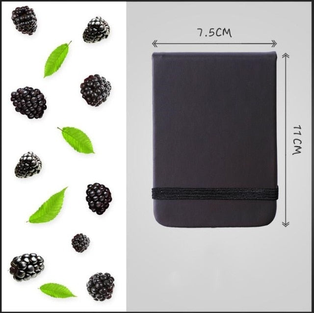 96 Sheets A7 Mini Pocket Fruit Color Notebook Journals Monthly Weekly Daily Planner Study Work To Do Memo Pads Agenda Stationery