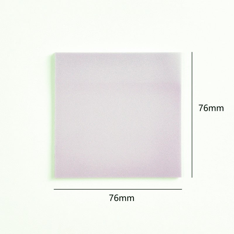 50sheets Transparent Posted it Sticky Note Pads Notepads Posits Papeleria Journal School Stationery Office Supplies