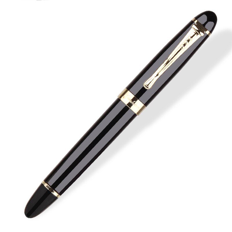Jinhao X450 Fountain Pens Fine Nib 0.7mm Gold Clip Metal Inking Pens for Student School Office Supplies Writing Stationery