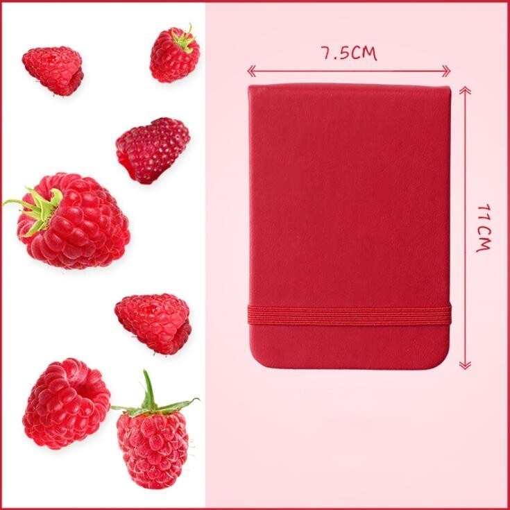 96 Sheets A7 Mini Pocket Fruit Color Notebook Journals Monthly Weekly Daily Planner Study Work To Do Memo Pads Agenda Stationery