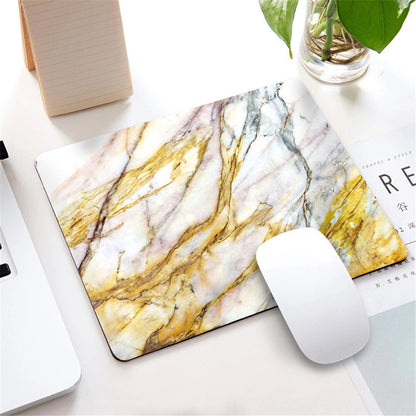 Marmor Nordic Stil Kleine Maus Pad Computer Laptop Mousepad Rechteck Nicht-slip Gummi Basis Deskpad Tisch Matte Schreibtisch Zubehör