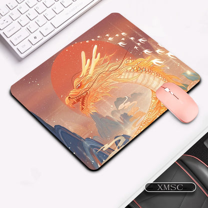 Mouse Pad Hand Rest Dragon Gamer Solid Color EVA Wristband Pc Gaming Computer Rubber Mat Desk Protector Deskmat Table Pads Mats