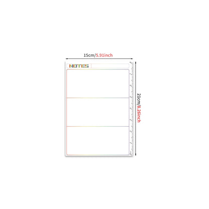 Magnetic Dry Erase Monthly Calendar Set-Magnetic White Board Weekly Planner & Grocery List Organizer for Kitchen Refrigerator