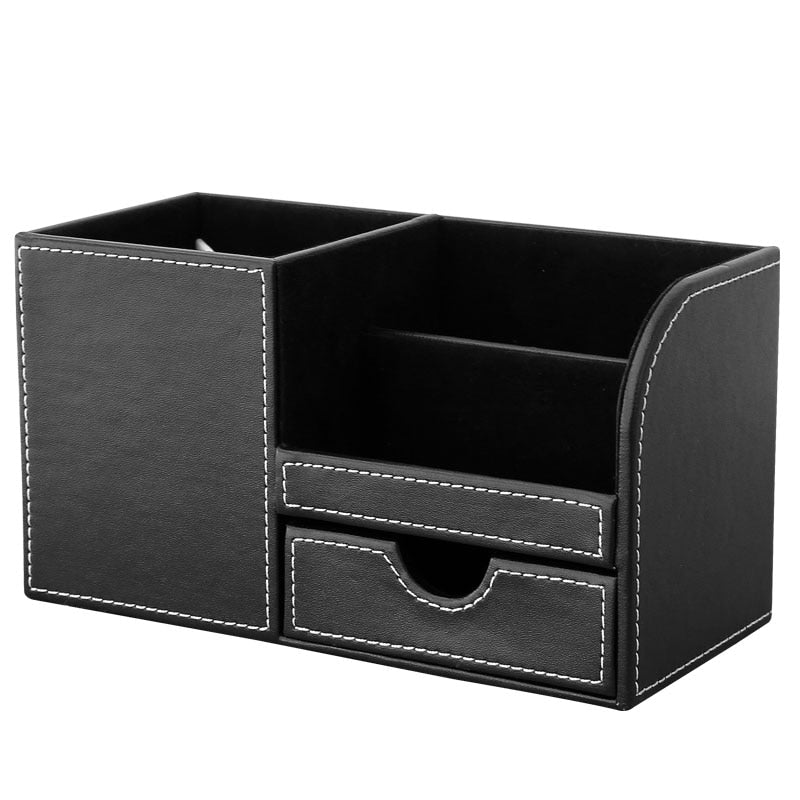 Multi-Functional Desk Organizer Stationery Holder Pencil Stand Pen Holder Organizer for Office Accessories Supplies Storage Box