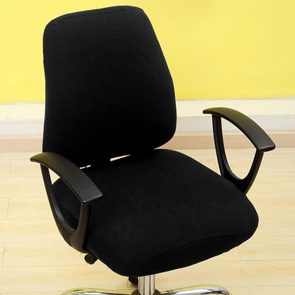 Office Stretch Chair Covers Anti-dirty Rotating Computer Seat Chair Cover Removable Slipcovers For Office Seat Chairs 2pcs/set