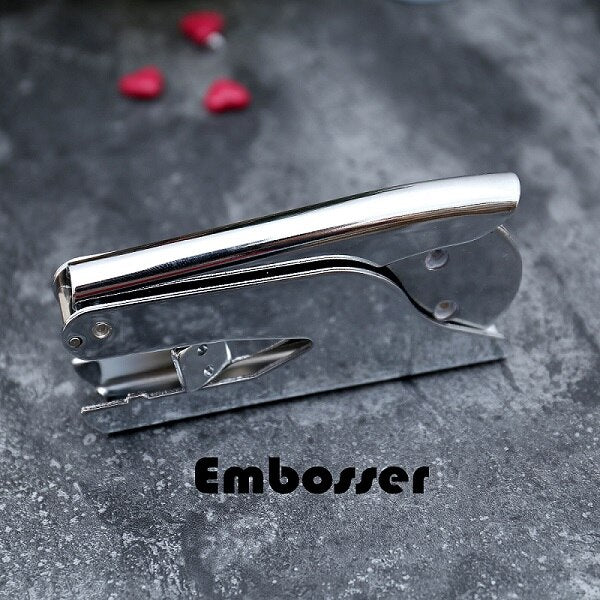 Custom Embosser stamp ,Free-shipping Notary Pocket Embosser SeaL stamp , library stamp,book embosser, hand-held embosser