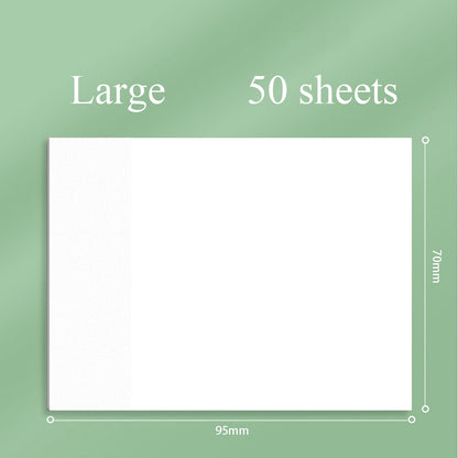 50sheets Transparent Posted it Sticky Note Pads Notepads Posits Papeleria Journal  School Stationery Office Supplies