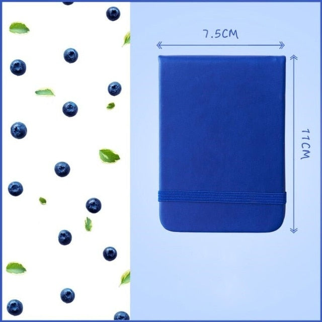 96 Sheets A7 Mini Pocket Fruit Color Notebook Journals Monthly Weekly Daily Planner Study Work To Do Memo Pads Agenda Stationery