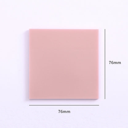 50sheets Transparent Posted it Sticky Note Pads Notepads Posits Papeleria Journal  School Stationery Office Supplies