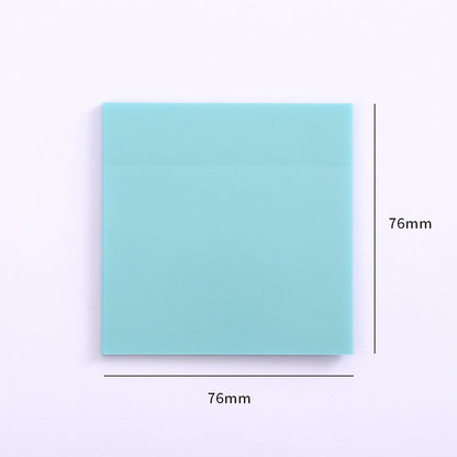 50sheets Transparent Posted it Sticky Note Pads Notepads Posits Papeleria Journal  School Stationery Office Supplies