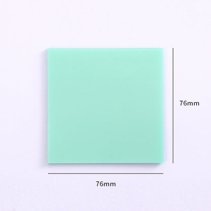 50sheets Transparent Posted it Sticky Note Pads Notepads Posits Papeleria Journal  School Stationery Office Supplies
