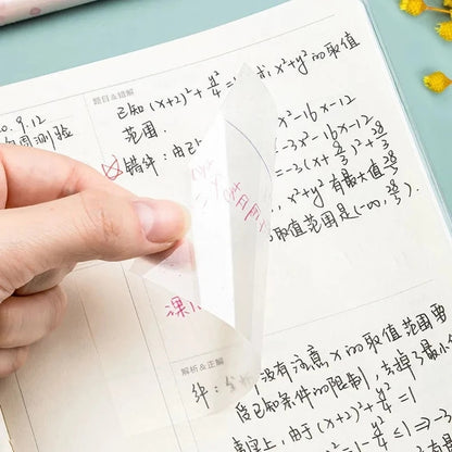 50sheets Transparent Posted it Sticky Note Pads Notepads Posits Papeleria Journal  School Stationery Office Supplies