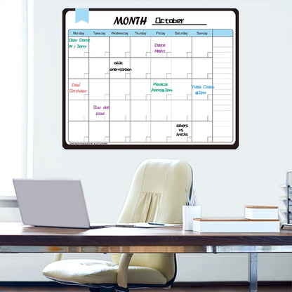 Magnetic Whiteboard Weekly Monthly Planner Calendar Sadhu Board for Note  Fridge Stickers Erasable Dry Erase Blackboard for Wall