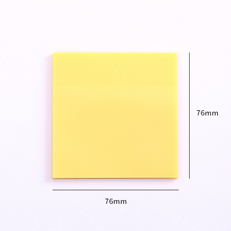 50sheets Transparent Posted it Sticky Note Pads Notepads Posits Papeleria Journal  School Stationery Office Supplies