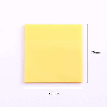 50sheets Transparent Posted it Sticky Note Pads Notepads Posits Papeleria Journal  School Stationery Office Supplies