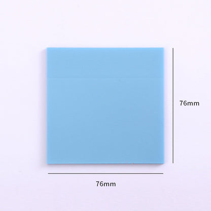 50sheets Transparent Posted it Sticky Note Pads Notepads Posits Papeleria Journal  School Stationery Office Supplies